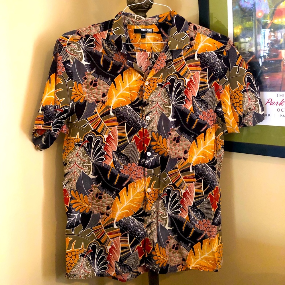 Murano Slim Fit Vintage Button Down